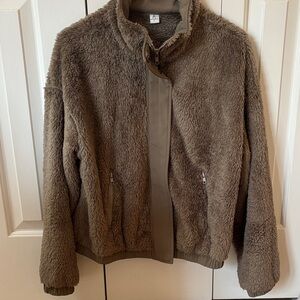 Cozy Tan Teddy Jacket